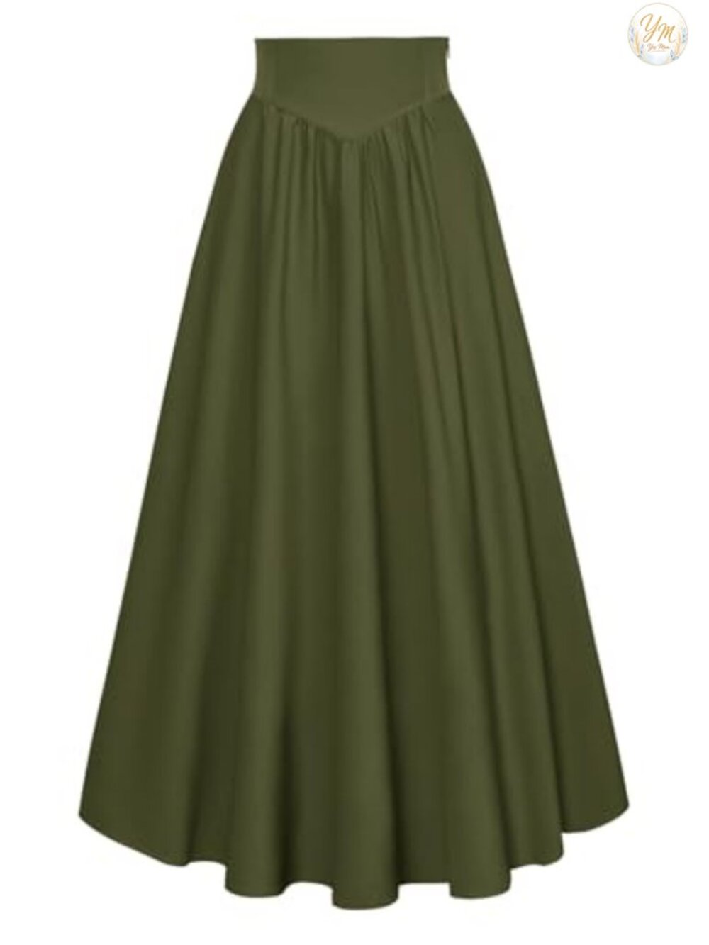 Victorian Renaissance Maxi Skirt Flowy A-Line Gown